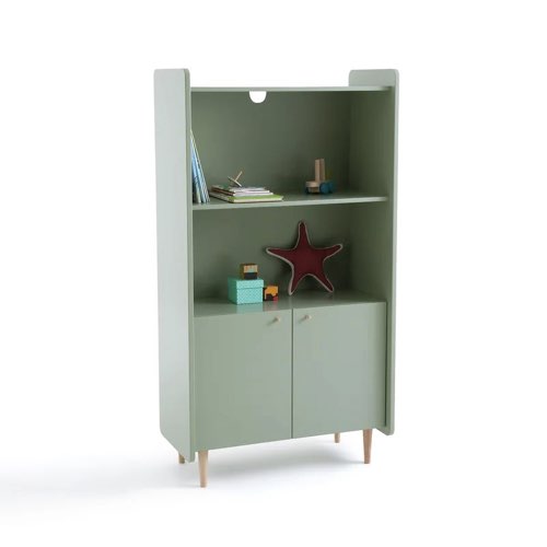 chambre bebe garcon la redoute Étagère de rangement enfant vert de gris sauge