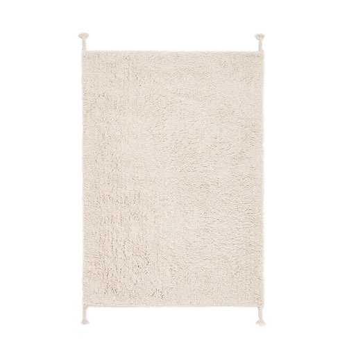 chambre bebe garcon la redoute Tapis enfant coton uni