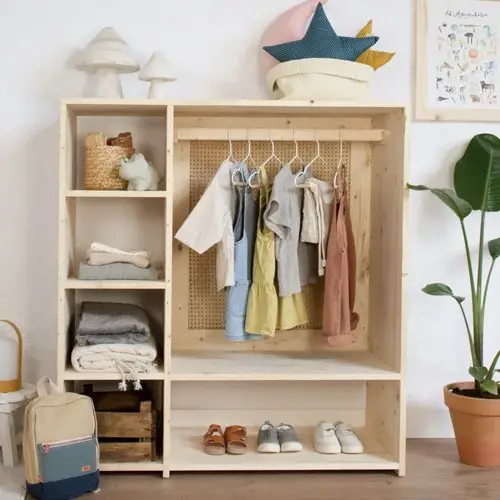 chambre bebe garcon la redoute Armoire montessori en bois