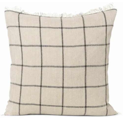 coussin salon moderne chic Coussin avec motif à carreaux Calm - Ferm Living