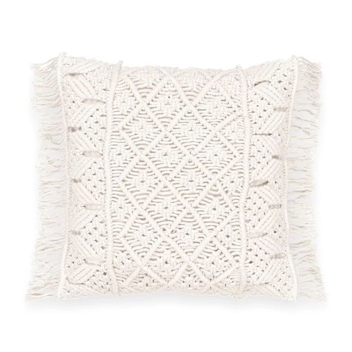 deco canape moderne la redoute Housse de coussin macramé