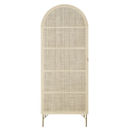 deco chambre reussie maisons du monde Armoire 1 porte cannage en rotin