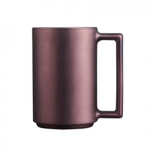 deco couleur prune maisons du monde Mug à thé aubergine 32cl métallisé