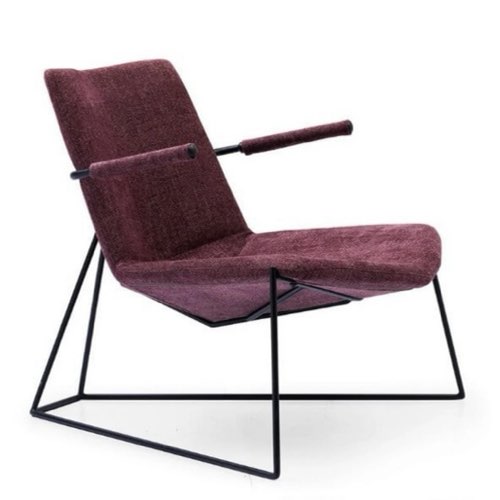 deco couleur prune maisons du monde Fauteuil design contemporain prune