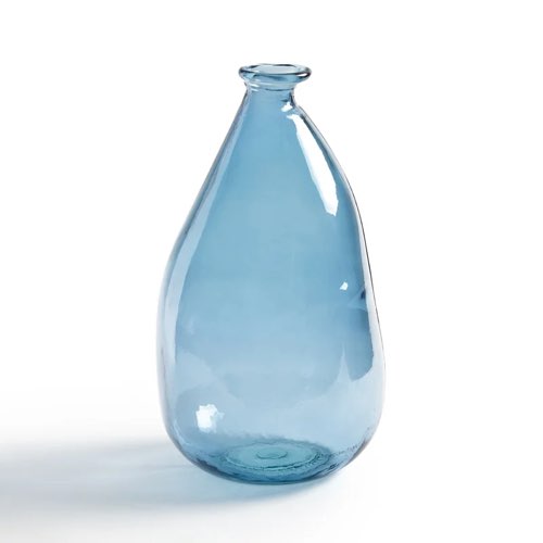 deco moderne tendance verre vase Vase dame-jeanne H36 cm