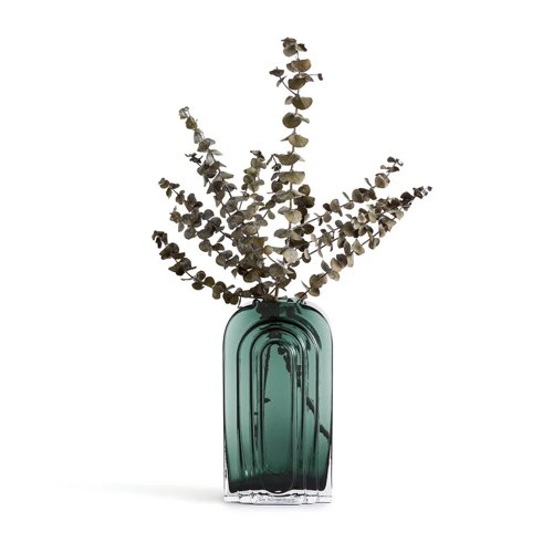 deco moderne tendance verre vase Vase en verre H25 cm arche vert