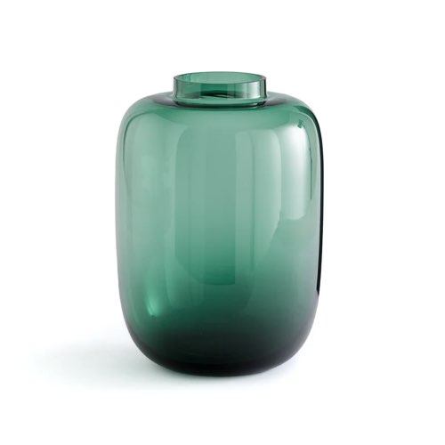 deco moderne tendance verre vase Vase en verre coloré chic élégant vert