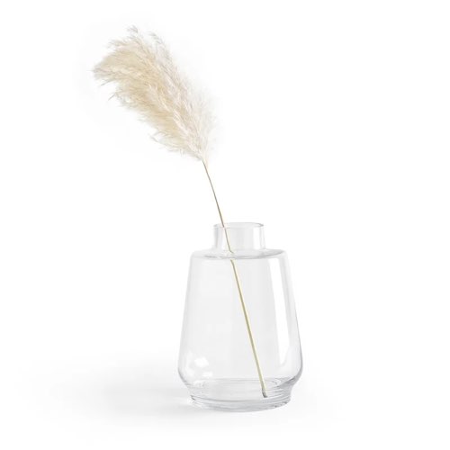deco moderne tendance verre vase Vase verre coloré H21 cm Tamagni épuré