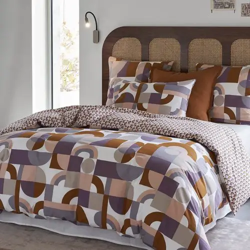 linge de lit vintage tendance multicolore motifs rétro La Redoute pas cher trendy