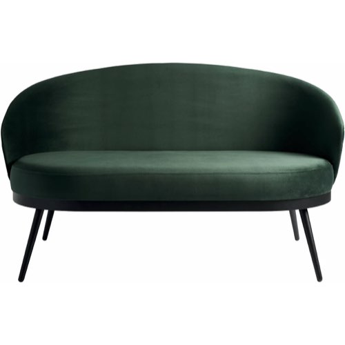 ou trouver canape vert design  Canapé en velours vert sapin 1604 Lili  classique chic 