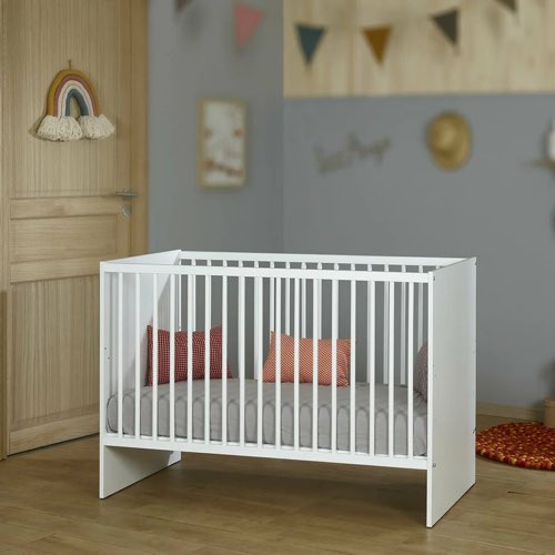 ou trouver lit bebe deco pas cher Lit bébé à barreaux Pixi blanc