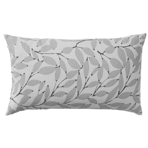 salon deco canape coussin pas cher Housse de coussin imprimé feuilles - lot de 2