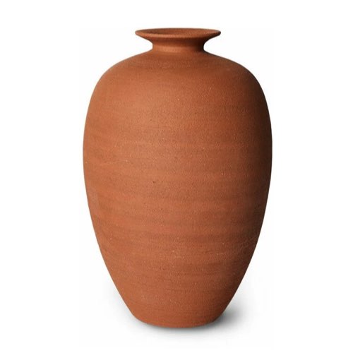 vase design naturel herbe pampa Vase en terre cuite - HKliving