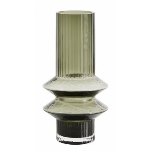 vase en verre design moderne Vase en verre vert S Rilla - Nordal