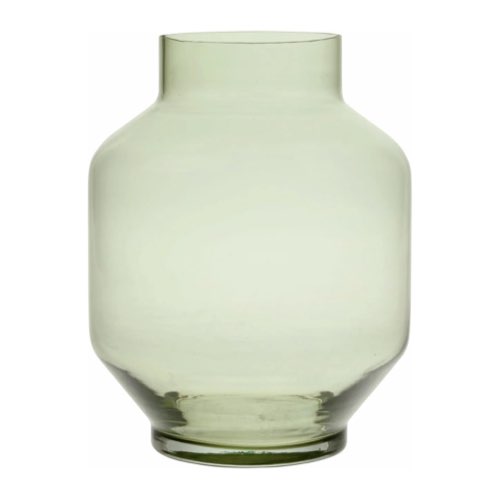 vase en verre design moderne Vase en verre vert - HKliving couleur douce