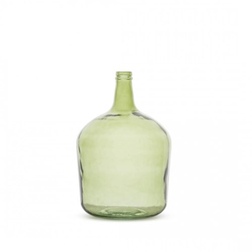 vase moderne en verre maisons du monde Vase en verre dame jeanne 4 litres vert