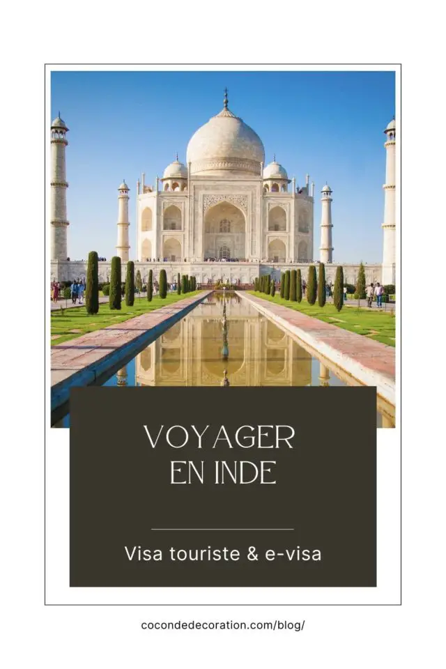 voyager en Asie informations visas touriste en ligne prix démarche en français Inde