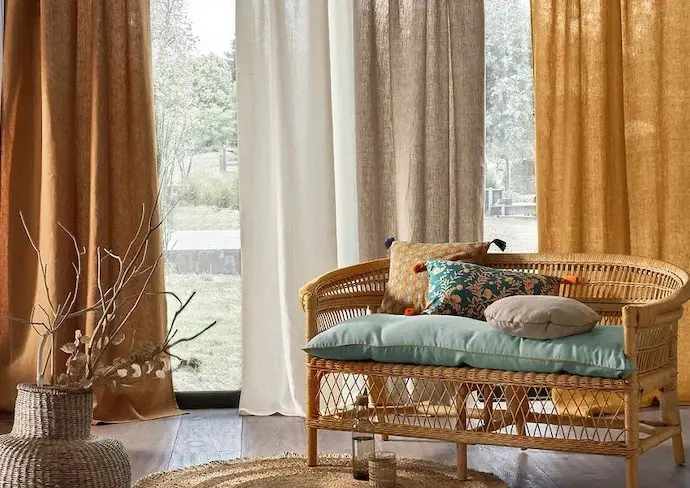 conseils deco comment choisir rideaux voilages moderne couleur textiles accessoires décoratifs habillage fenêtre