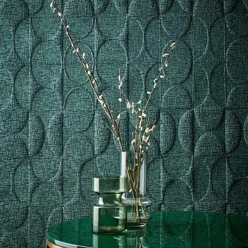 deco de table vaisselle textile vase en verre coloré à poser petit modèle design moderne