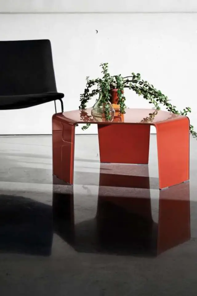 meuble made in france 4 pieds table basse 3 Feet Sovet® en verre design moderne et contemporain en verre