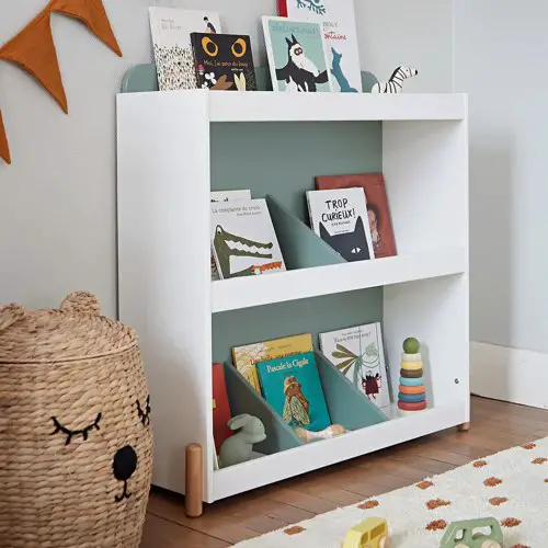 petit meuble chambre enfant deco rangement Bibliothèque enfant, Montessori