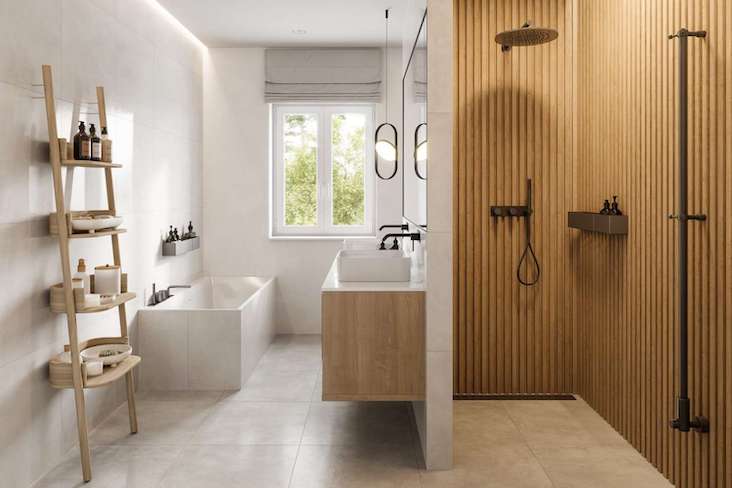 renovation salle de bain douche conseils couleur matériaux agencement aménagement
