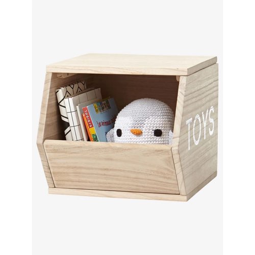 solutions rangement chambre enfant pas cher Cube de rangement en bois