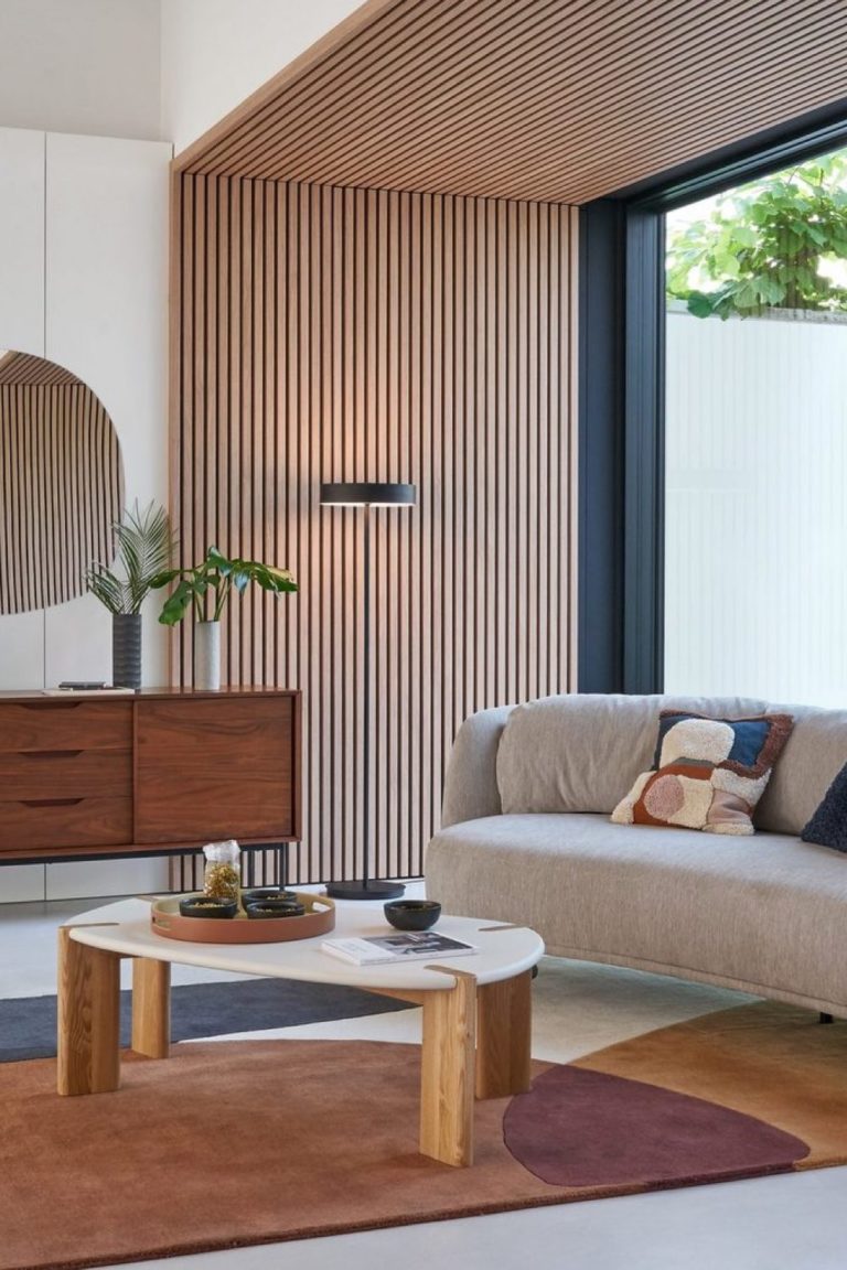 Habiller le mur de tasseaux de bois, des solutions faciles à poser ...
