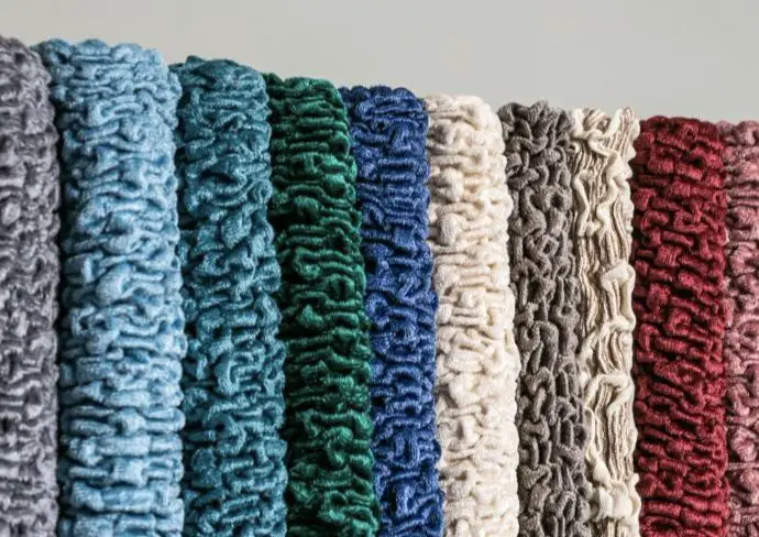 materiau housse de meuble choix durable coton tissu textile décoration