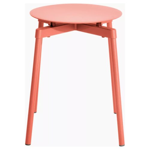 decoration design couleur corail idees Tabouret outdoor corail Petite Friture