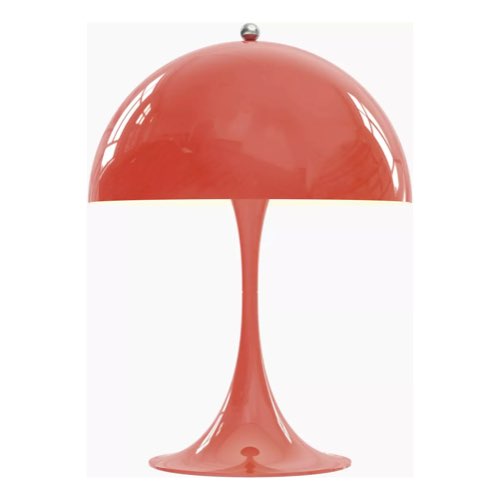 decoration design couleur corail idees Lampe de table en acrylique corail 60 cm
