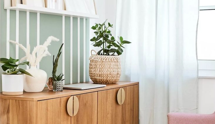 diy meuble ikea besta idee bricolage élégant moderne bois facile peinture tasseaux relief