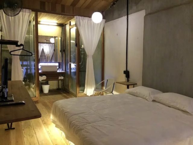 logement vacances traditionnel malaisie melaca décoration chambre à coucher chic et wabisabi calme shop-house voyage authentique