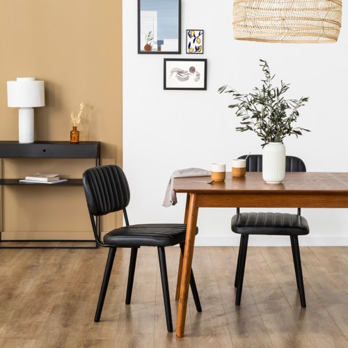 mobilier salle a manger moderne design Table à manger extensible 180-230x80cm