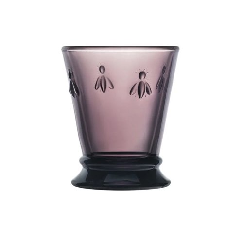 soldes deco table verre colore tendance Lot de 6 verres à eau, ABEILLE