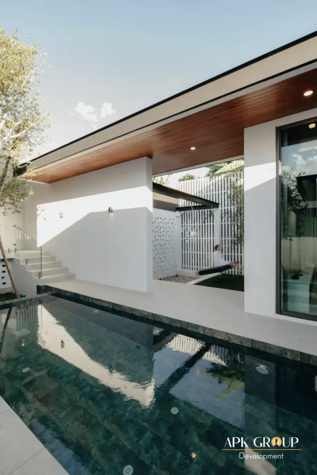 villa design voyage thailande exception aménagement extérieur unique classe et piscine