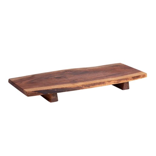 accessoire deco cuisine style slow living Planche de présentation 50x20x5 cm en bois marron