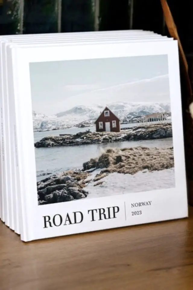 creer carnet de voyage souvenirs polaroid carte imprimée finition professionnelle paysage vacances