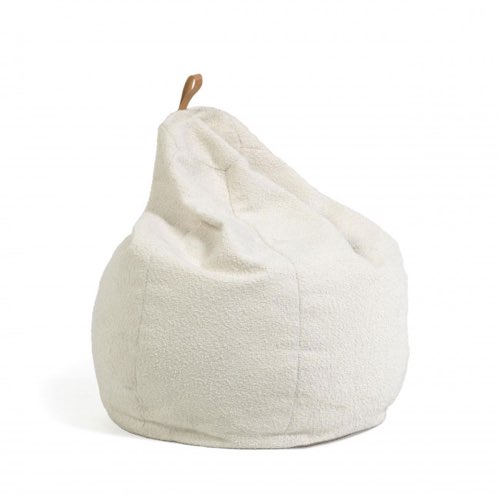 meuble deco chambre ado bonne qualite Pouf poire en tissu