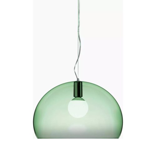 objet decoratif design vert sauge Suspension en plexiglas vert sauge 52 cm