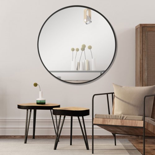 ou acheter grand miroir rond moderne Miroir rond ø100cm