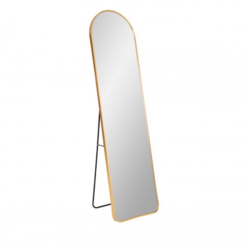 ou acheter miroir moderne arrondi Miroir sur pied 40x150cm cintré sur le haut