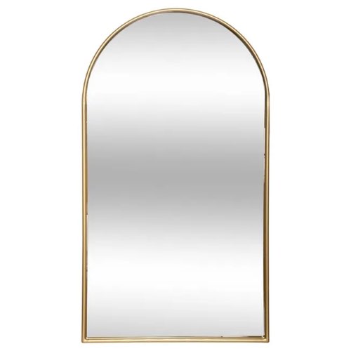 ou trouver miroir arrondi pas cher Miroir Métal Soleil 60 x 106 cm Joyce