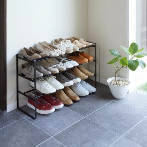 ou trouver petit etagere rangement chaussures Rangement pour chaussures noir