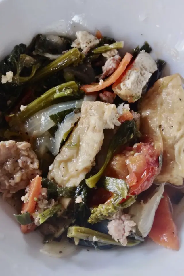 preparer voyage luang prabang laos nourriture locale tofu morning glory