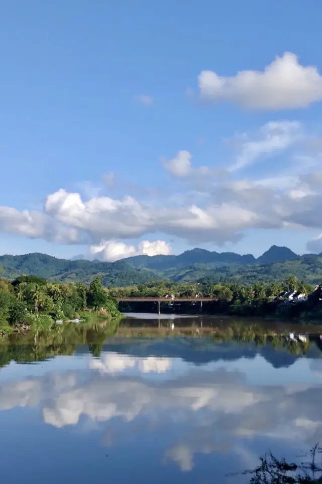 que faire a Luang Prabang destination nature rivière fleuve paysage saisons
