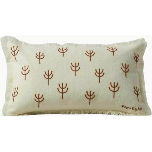 salon deco design couleur terracotta Housse De Coussin Sierra Naturel Et Terracotta