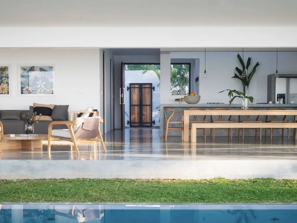 voyage sri lanka hebergement dexception villa familiale avec piscine grand espace de vie couvert