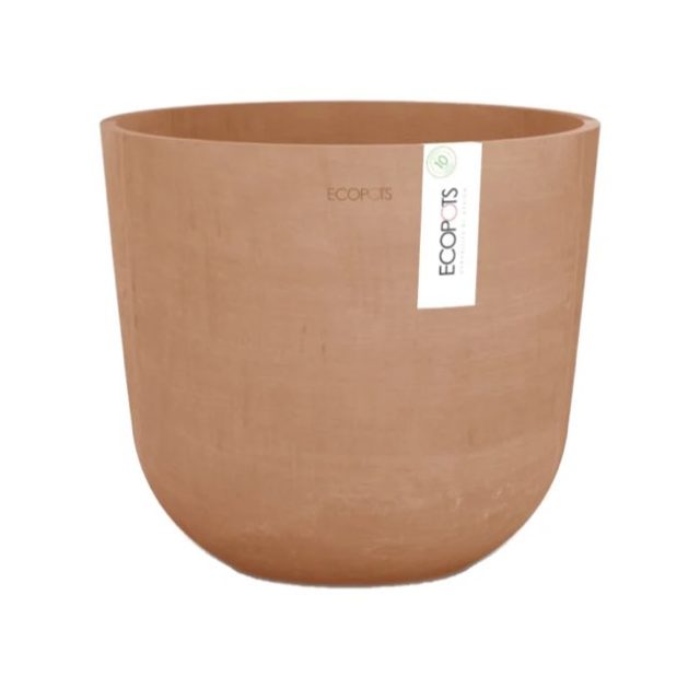 ambiance deco couleur terracotta Pots de fleurs terracotta D25 - lot de 2