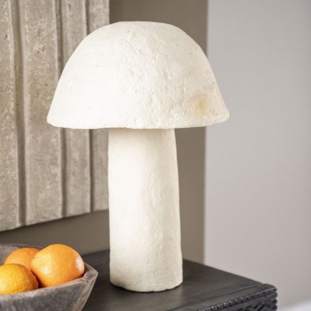 beau meuble decor slow chambre adulte Lampe à poser en papier mâché ø30cm